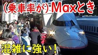 年末に最大の活躍をするE4系新幹線「Maxとき315号」自由席【1812帰省3】東京駅→越後湯沢駅 12/29-02