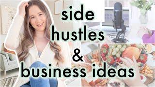 Side Hustles and Business Ideas to Start to Make Extra Money!