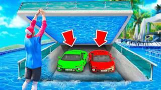 GEHEIME BASE unter MEINEM POOL in GTA 5 RP!