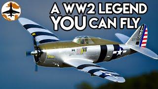 The BEST LOOKING Fighter We've Flown: FMS P-47 Razorback 1500mm