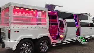 Лимузин который приводит в шок!!! Hummer H2 limousin Transformer.