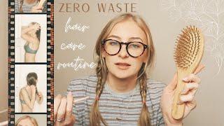 I stopped washing my hair??: ZERO WASTE hair care routine!