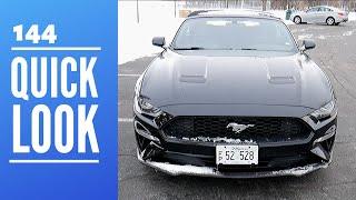 2020 Ford Mustang EcoBoost Convertible // Quick Look // 100 Rental Cars