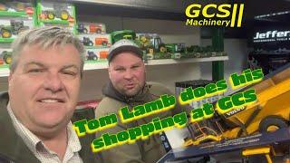 Tom Lamb (He's a farmer) @Tomlamb980 does some Christmas shopping at GCS