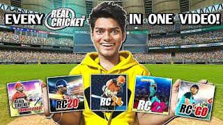 EVERY REAL CRICKET GAME IN ONE VIDEO!