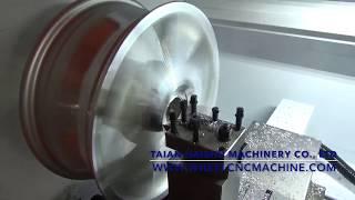 CNC Alloy wheel lathe for Car Wheel Refinishing and Refurbishment