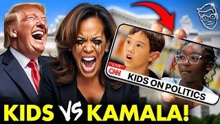 INSTANT REGRET: CNN Asks Kids What They Think of Kamala & Trump, It Doesn't Go As Planned 