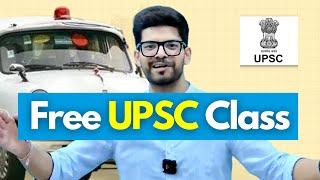 Free UPSC Class  | Naman Sir | Chandigarh's Top IAS Faculty