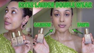 Cashew V Fawn! Estee Lauder Double Wear Shades