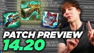 LS | COLLECTOR BUFF AND BIG MAGE ITEM NERFS | PATCH 14.20 PREVIEW