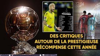 BALLON D'OR 2024 - LA PRESTIGIEUSE RÉCOMPENSE FAIT L'OBJET DE VIVES CRITIQUES CETTE ANNÉE