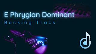 Exotic phrygian dominant backing track