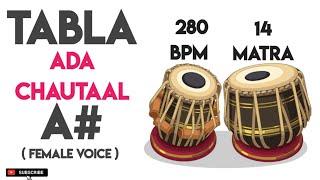 Ada ChauTaal Tabla Loop | A# Scale | 280 Bpm | #muzzico