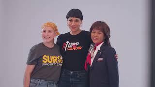 American Airlines team members share their Stand Up To Cancer testimonials