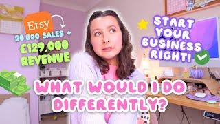 starting a successful creative small business in 2024  my top strategies & what I'd do differently!