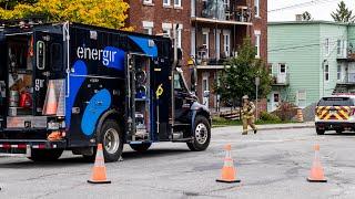 Fuite de gaz au centre ville de Sherbrooke