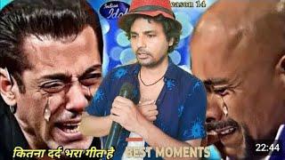 इस गरीब भिकारी ने ऐसा #gana गाकर सभी #indian idol वालो को रूला  दिया #viralvideo #newsong #bhim