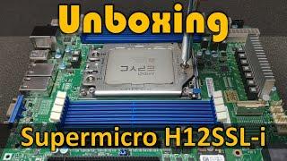 Supermicro H12SSL-i Motherboard with EPYC 7443P  24-core CPU #amd #epyc #supermicro #server