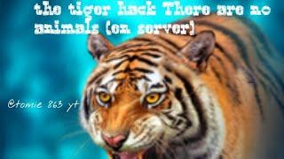 the tiger hack There are no animals in ( server ) 