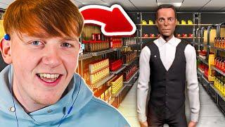 HIRING My First EMPLOYEE! (Supermarket Simulator Full VOD)