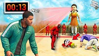 Shinchan & Franklin Enter the Squid Game 2 Challenge in GTA 5!