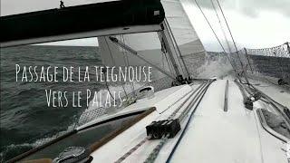 Voilier Martineke : passage de la Teignouse