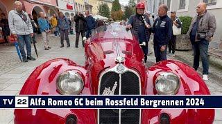 MOTOR TV22: Alfa Romeo 6c 2600 Corsa Speziale 1967 von Wolfgang Jägle beim Rossfeld Bergrennen 2024