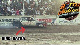 King Katra Spinning at Mahem Raceway