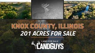 Knox County, Illinois 201 Acres For Sale