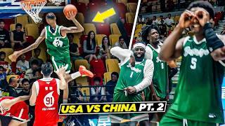 USA vs China Streetball | Nas & Uncle Skoob UNLEASH vs Chinese All-Star Team | Ballislife vs XBA