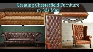 Modeling Chesterfield Furniture in 3ds Max