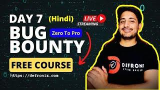 Day-7 Subdomain Finding Live Recon  - Bug Bounty Free Course [ Hindi ]