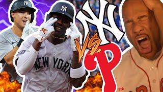 The Philly AIN'T Special... || YANKEES VS PHILLIES GAME 1 HIGHLIGHTS FAN REACTION