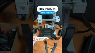 3D PRINT BIG on SMALL PRINTER #3dprinting #bambulab