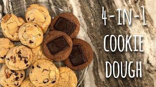 4 Delicious Cookies, 1 Simple Dough