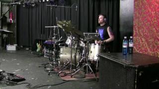 Sean Reinert soundcheck and "drumsolo" in HD