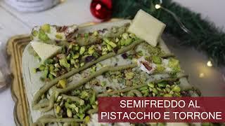 DOLCE DI NATALE- SEMIFREDDO AL PISTACCHIO- ricetta facile e veloce!