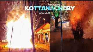 Vellur Kottanachery Temple Vedikkettu | 2024 | Fireworks | #vedikkettu #pyrotechnics #video