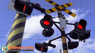 【電車】踏切動画 71【鉄道】たくさんの踏切カンカンたち Trains & Railroad crossings video in Japan