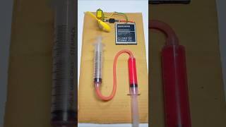 Hydraulic Braking With Drone Motor ° DC Motor #dcmotor #tech #shorts