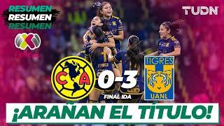 HIGHLIGHTS | América 0-3 Tigres | AP2023-Final Ida | Liga Mx Femenil