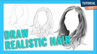 How To Draw Hair - Easy Drawing Tutorial For Beginners