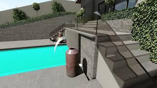 Landscape construction and pool renovation by outdoor creations