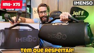 Caixa de som IMENSO IMS-X75 (XDOBO WOW MAX) 200W RMS: É DE ARREPIAR ESSE SOM!  (Analise/Unboxing)