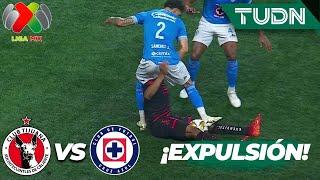 ¡DE CÁRCEL! Roja a Sánchez | Tijuana 2-0 Cruz Azul | Liga Mx -AP2024 - 4tos de Final - IDA | TUDN