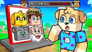 ¡ADIVINA QUIEN es el YOUTUBER! MINECRAFT con PANCRACIO, LINGAMES y PERMON