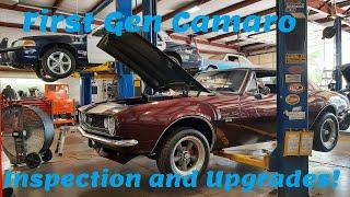 Classic Camaro inspection and maintenance, issues mean upgrades! From Lucore Automotive