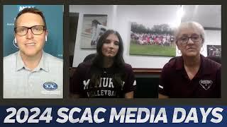 2024 SCAC Fall Media Days – McMurry University Volleyball