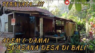 Suasana Kampung / Desa di Bali nyaman dan adem | Bali country side