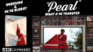 Pearl 4k Ultra HD Bluray Collector's Edition Mediabook Unboxing & 4k Comparisons. (4k Vs Bluray)